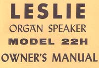 Leslie model 22H